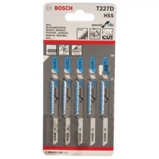 Пильные полотна Bosch T 227 D (5шт) (2608631030)