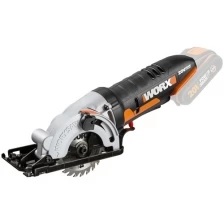 Дисковая пила WORX WX527.9 20V 85мм аккумуляторная без батареи и зарядки