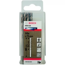 Bosch Сверло по металлу BOSCH 2608585885 10шт. HSS-CO 5мм STANDARD