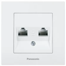 Розетка компьютерная Panasonic Karre Plus (WKTC04062WH-RU) скрыт. IP20 белый (уп ак.:1шт)