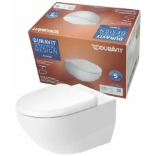 Унитаз + сиденье (комплект) DURAVIT Architec 45720900A1 (257209+006969), арт. 45720900A1