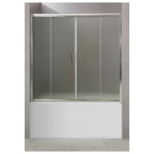 BelBagno Душевая шторка на ванну BelBagno UNO-VF-2-150/145-M-Cr