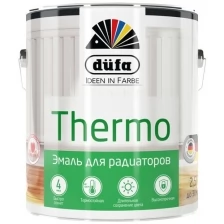 "Dufa Retail" Эмаль THERMO для отопительных приборов белая 2,5 л