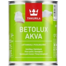 Tikkurila Betolux Akva Краска для пола (полуглянец, база А, 9 л)