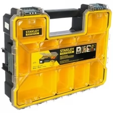 Органайзер STANLEY 1-97-518 FatMax Deep Pro Metal Latch, 44.6x35.7x11.6 см, 17.6 , черный