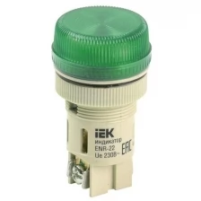 IEK Арматура светосигнальная ENR-22 зел. IEK BLS40-ENR-K06