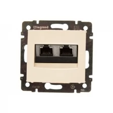 Розетка компьютерная RJ45 Cat.5 Legrand VALENA CLASSIC, слоновая кость, 774139