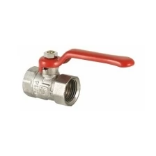 Кран шаровой COMPACT стальная рукоятка 1/2" внутренняя/внутренняя VALTEC VT.090.N.04