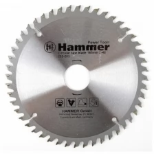 Диск пильный по ламинату 165х30/20мм, 48 зубьев Hammer Flex, 205-203, 30674