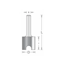 Фреза Dimar 1110013 пазовая для врезки петель D12,7x19,1 L51 хвостовик 6_S,1 110 013