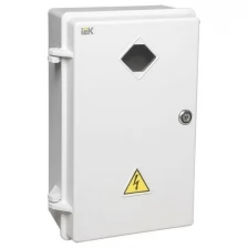 Корпус полиэстерный учетный ЩУ 1/1 IP54 IEK MKP50-N-01-54 (Цена за: 1 шт.)