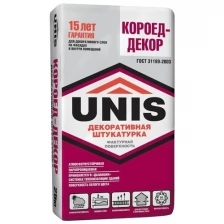 Штукатурка декоративная Unis Короед 25 кг