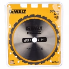 Пильный диск CONSTRUCT (305х30 мм; 24 ATB) DEWALT DT1958