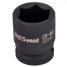 Головка ударная шестигранная (22 мм; 1/2DR) AV Steel AV-720022