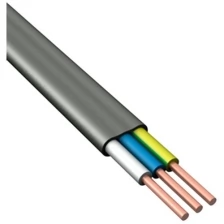 Кабель ВВГ-Пнг(А)-LS 3х1,5 ГОСТ Конкорд, Бухта 100м.