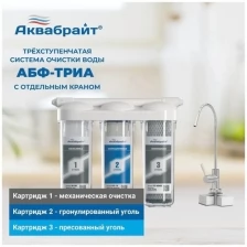 Фильтр для воды Аквабрайт Slim Line АБФ-Триа-Стандарт