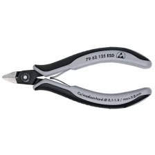 Прецизионные кусачки боковые KNIPEX KN-7962125ESD