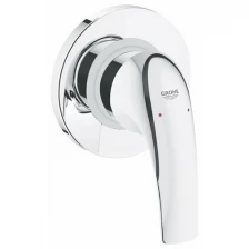 Смеситель для биде, Grohe, BauCurve, встраиваемый, с картриджем, хром, 123072